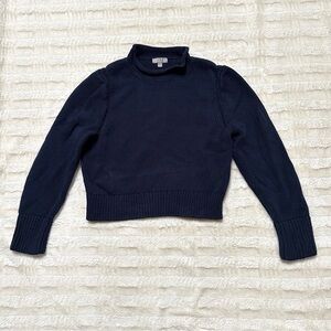 J. Crew Cotton Rollneck Sweater Medium